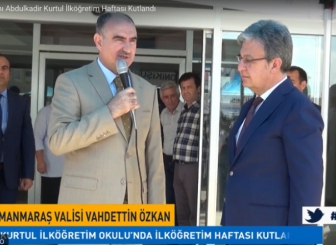 Hayırsever İş İnsanı Abdulkadir Kurtul İlköğretim Haftası Kutlandı